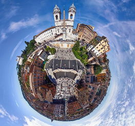 世界名城3D全景图 微信开发带你置身魔幻气泡